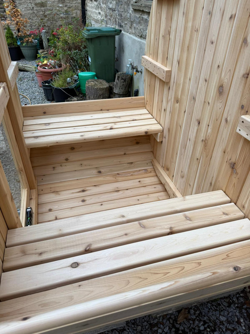 Barrel Sauna 4 ft. - Rustic