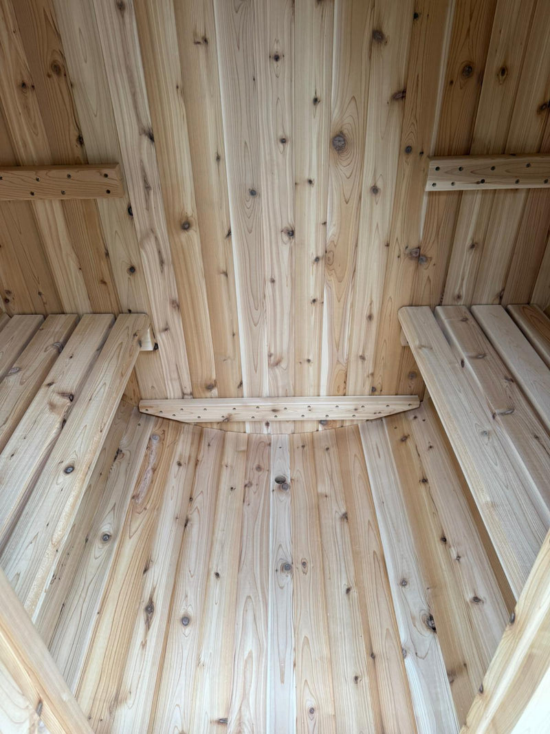 Barrel Sauna 4 ft. - Rustic