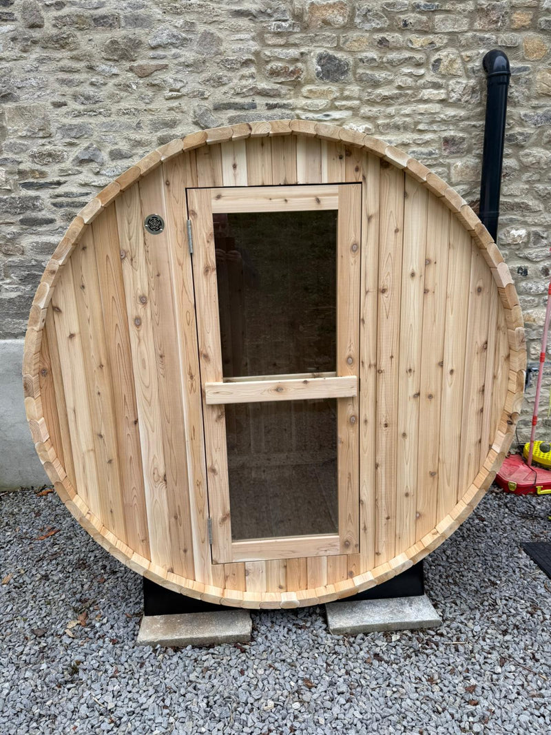 Barrel Sauna 4 ft. - Rustic