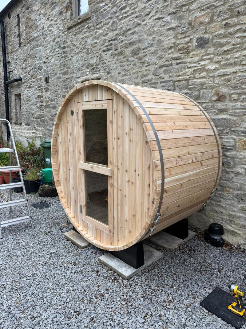 Barrel Sauna 4 ft. - Rustic