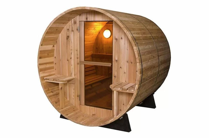Barrel Sauna 7+1 ft. - Rustic