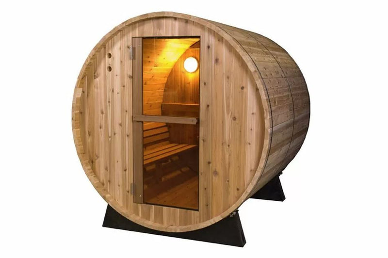Barrel Sauna 8 ft. - Rustic