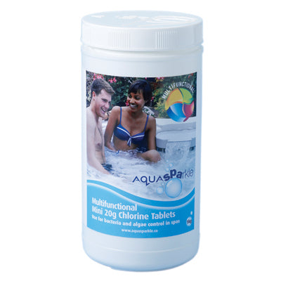 AquaSparkle Multifunctional Mini 20g Chlorine Tablets