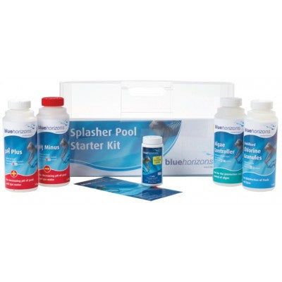 BlueHorizons Splasher Pool Starter Kit - Chlorine