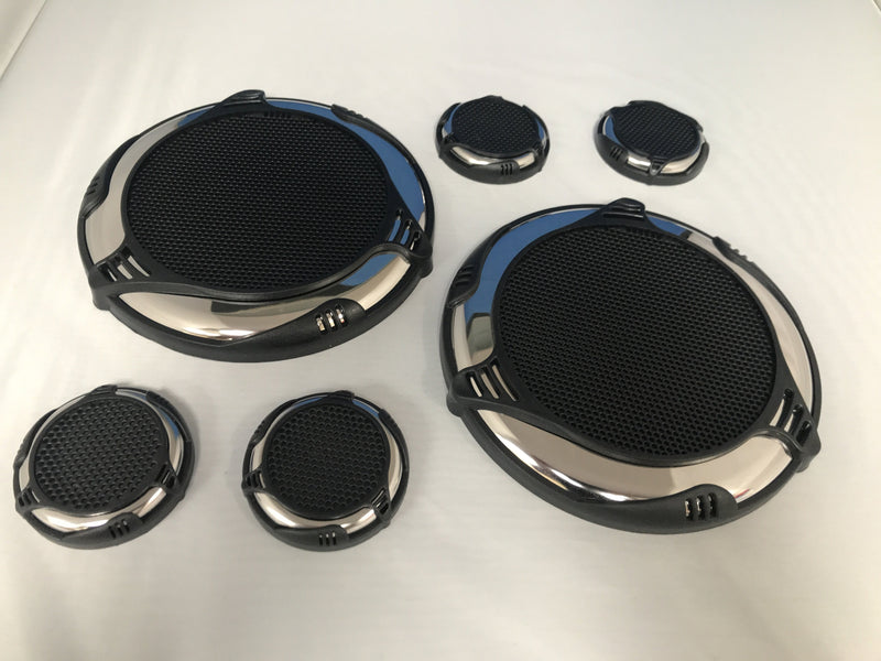 Dynasty Hot Tub Speaker Cover Grills (Stainless)